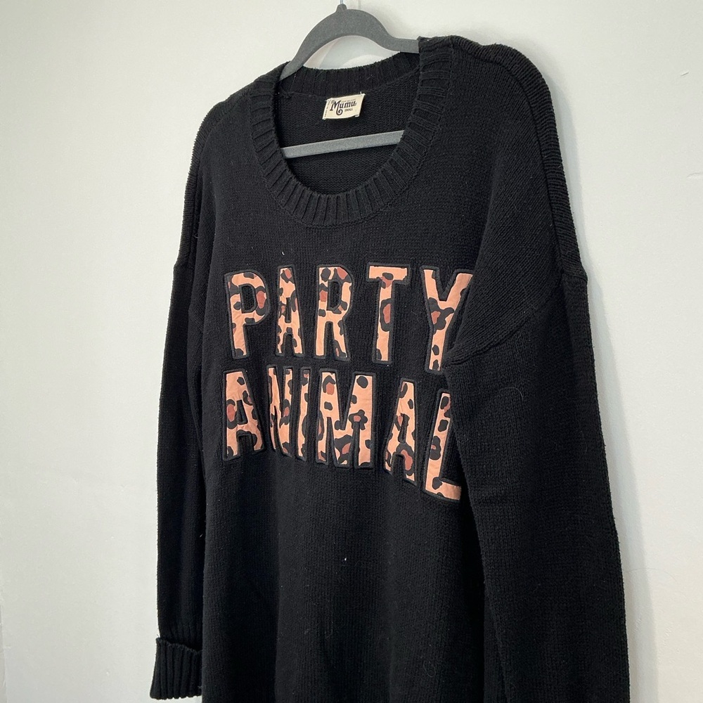 Show Me Your Mumu Party Animal Fireside Sweater - Picture 3 of 6